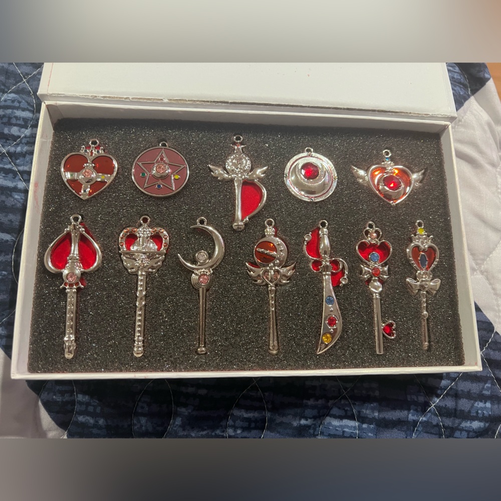 Sailor moon pendant collections from 2016 in excellent condition